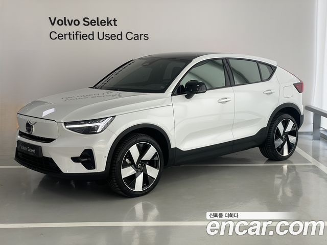 Volvo C40 из Кореи Encar