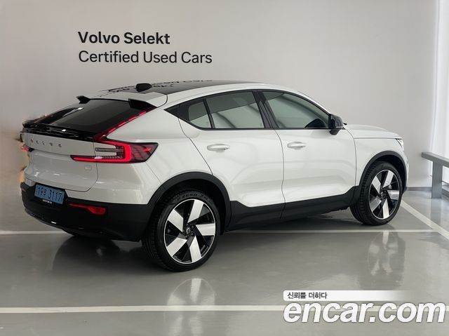 Volvo C40 из Кореи Encar