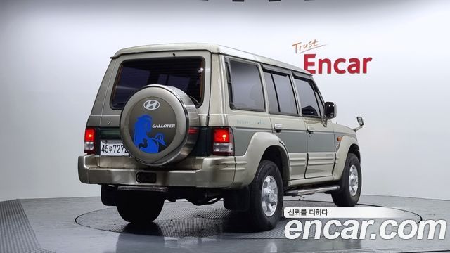 Hyundai Galloper из Кореи Encar