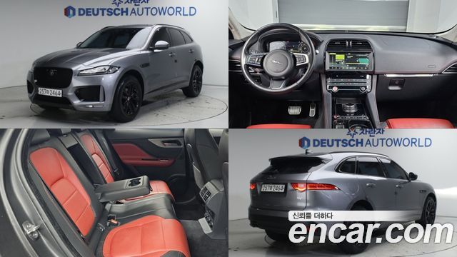 Jaguar F-PACE из Кореи Encar