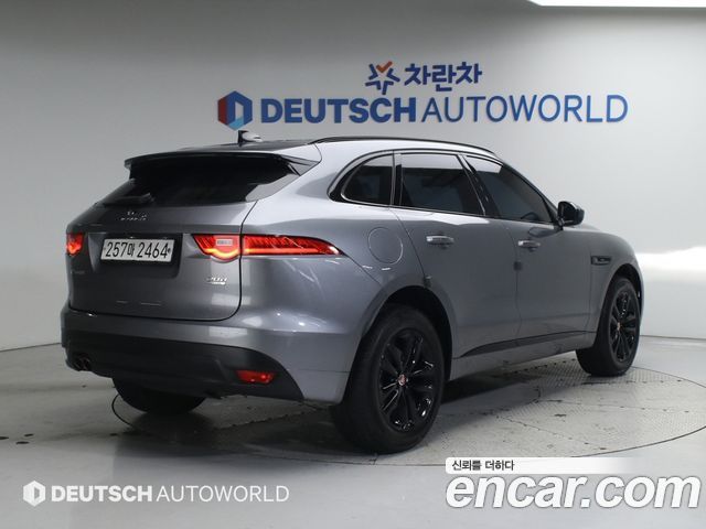 Jaguar F-PACE из Кореи Encar