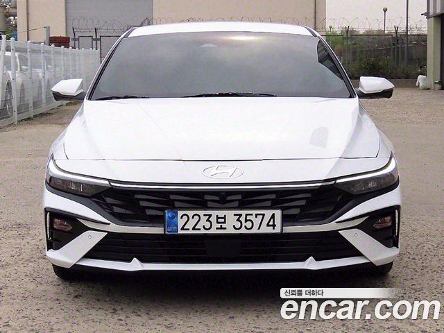 Hyundai AVANTE из Кореи Encar