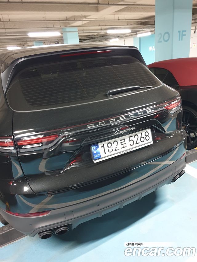 Porsche Cayenne из Кореи Encar