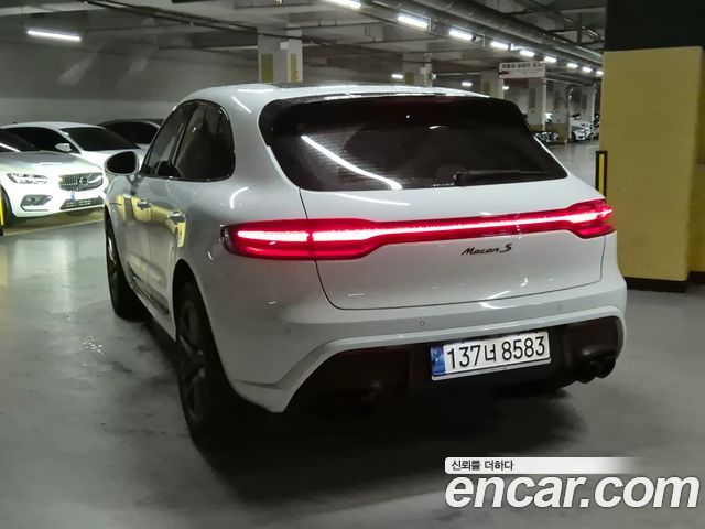 Porsche Macan из Кореи Encar