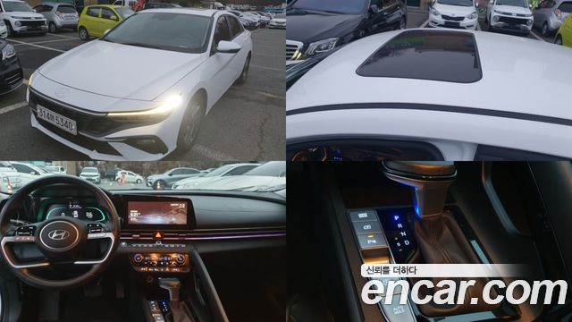 Hyundai AVANTE из Кореи Encar