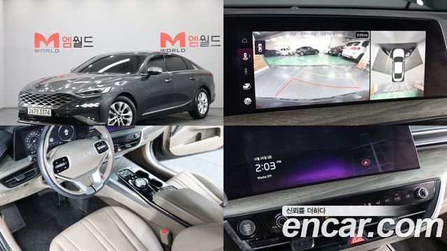 Kia K8 из Кореи Encar