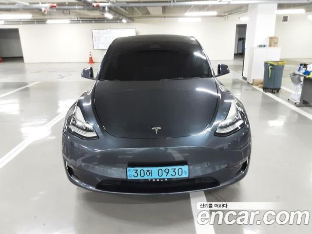 Tesla Model Y из Кореи Encar