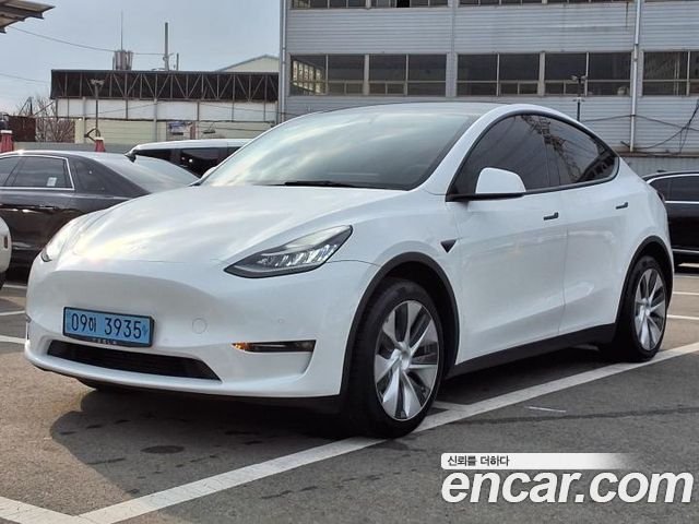 Tesla Model Y из Кореи Encar