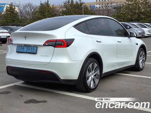 Tesla Model Y из Кореи Encar