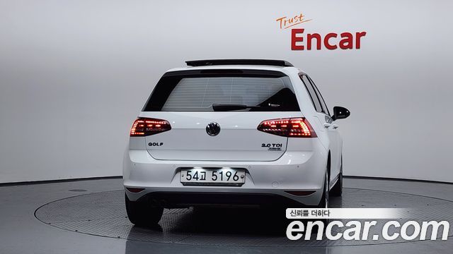 Volkswagen Golf из Кореи Encar