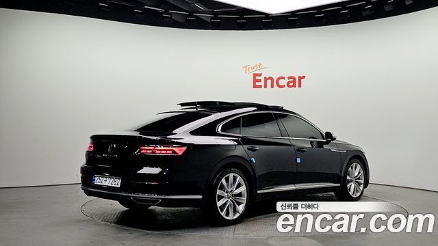Volkswagen Arteon из Кореи Encar