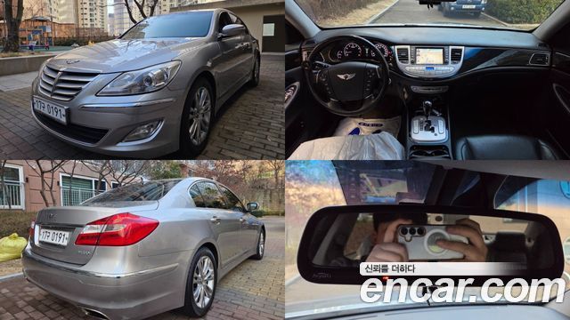 Hyundai Genesis из Кореи Encar
