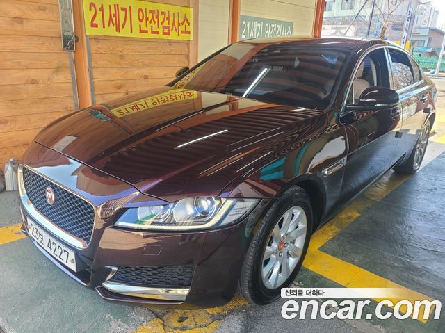 Jaguar XF из Кореи Encar