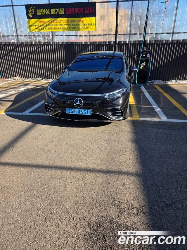Mercedes-Benz EQS из Кореи Encar