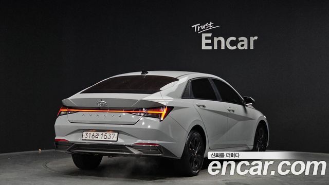 Hyundai AVANTE из Кореи Encar
