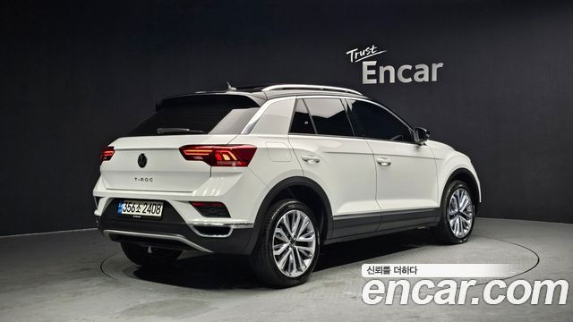 Volkswagen T-Roc из Кореи Encar