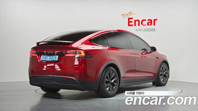 Tesla Model X из Кореи Encar