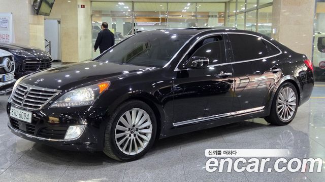 Hyundai Equus из Кореи Encar