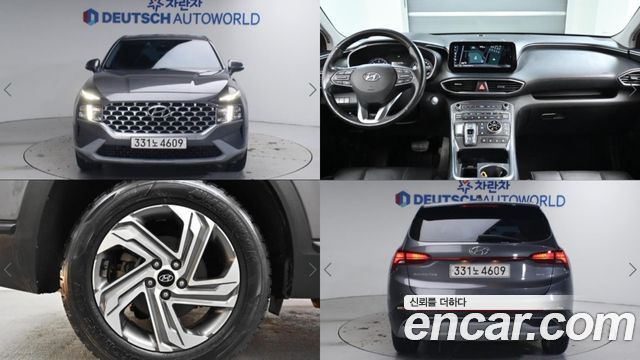 Hyundai Santafe из Кореи Encar