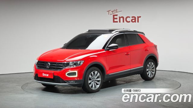 Volkswagen T-Roc из Кореи Encar