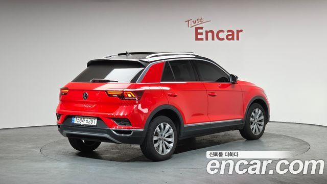 Volkswagen T-Roc из Кореи Encar