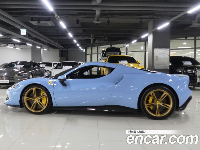 Ferrari 296 из Кореи Encar