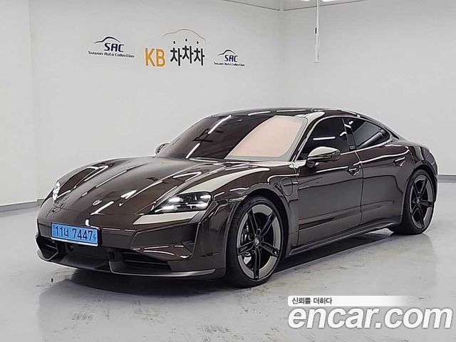 Porsche Taycan из Кореи Encar