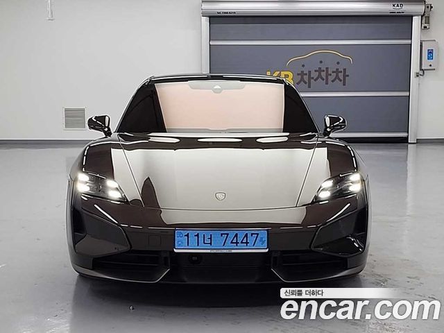 Porsche Taycan из Кореи Encar