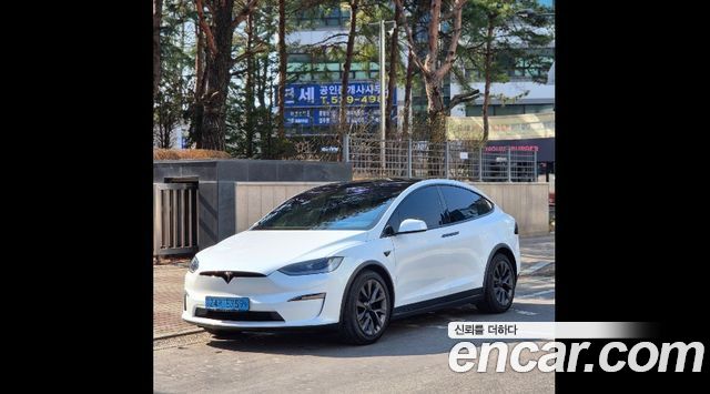 Tesla Model X из Кореи Encar