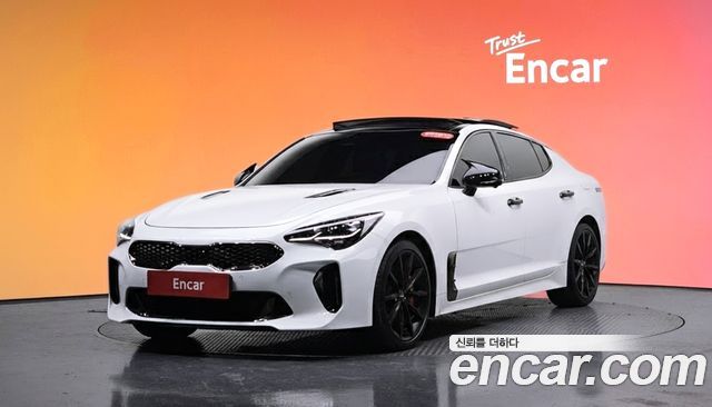 Kia Stinger из Кореи Encar