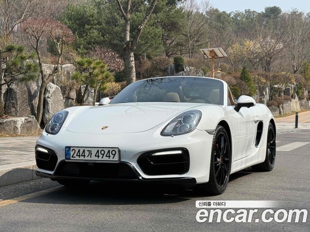 Porsche Boxster из Кореи Encar