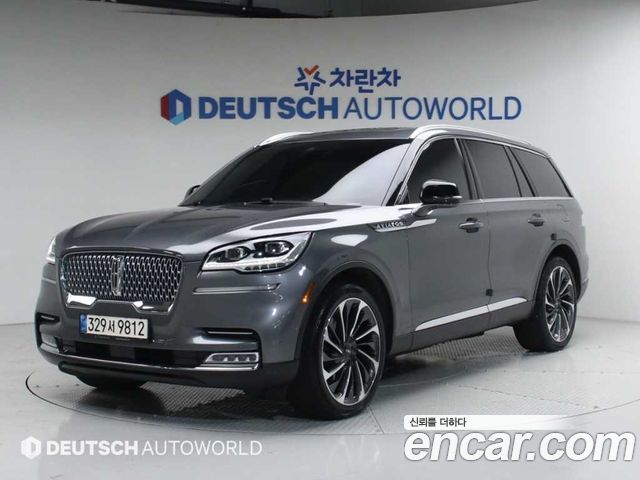 Lincoln Aviator из Кореи Encar