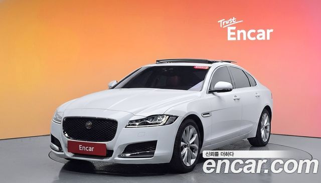 Jaguar XF из Кореи Encar