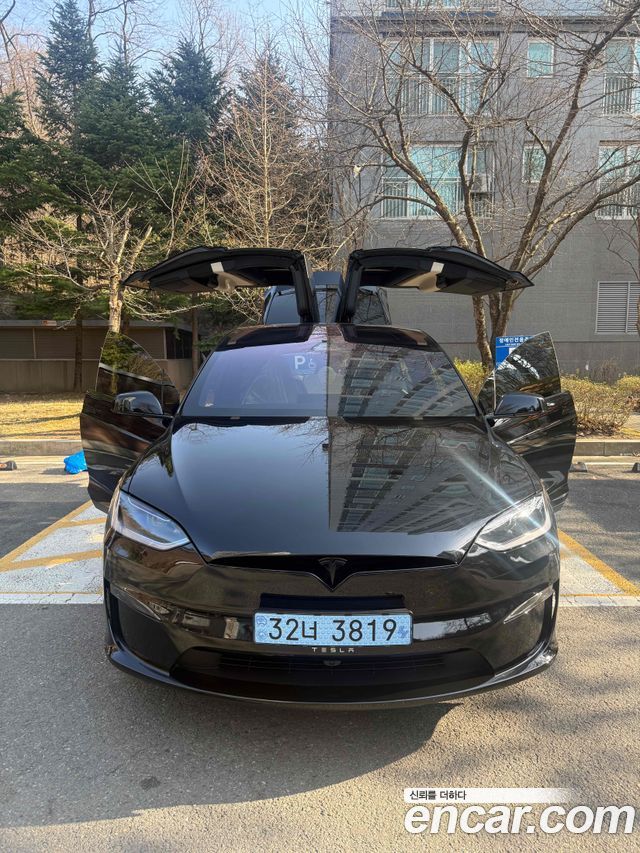 Tesla Model X из Кореи Encar