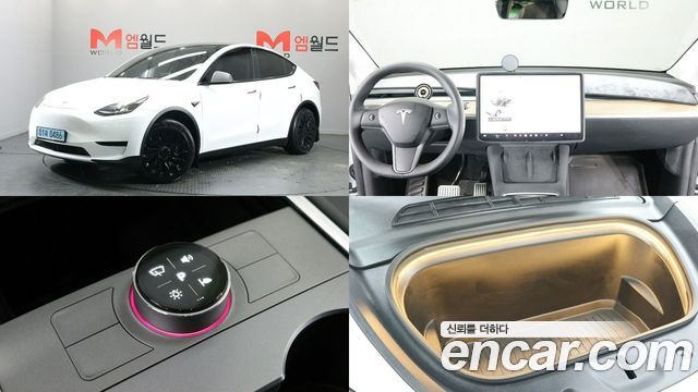 Tesla Model Y из Кореи Encar