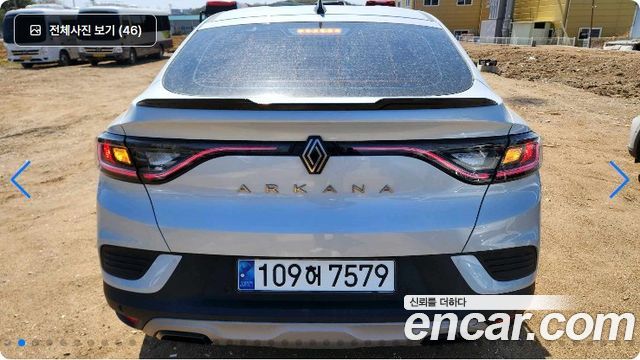 Renault (Samsung) Arkana из Кореи Encar