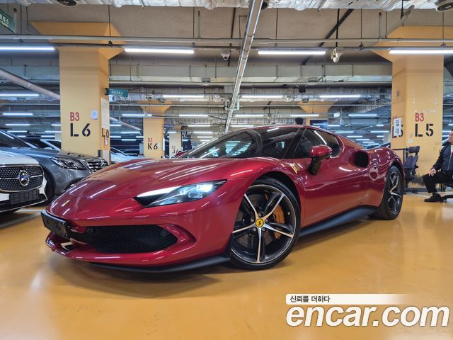 Ferrari 296 из Кореи Encar