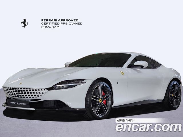 Ferrari Roma из Кореи Encar