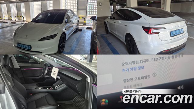 Tesla Model 3 из Кореи Encar