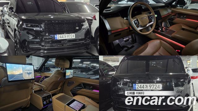 Land Rover Range Rover из Кореи Encar