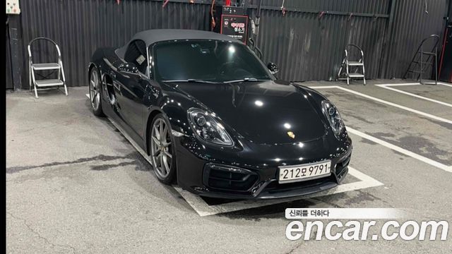 Porsche Boxster из Кореи Encar