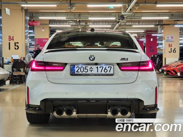 BMW M3 M3 Sedan Competition M xDrive — пробег 7 800 км — фото 4 из 5