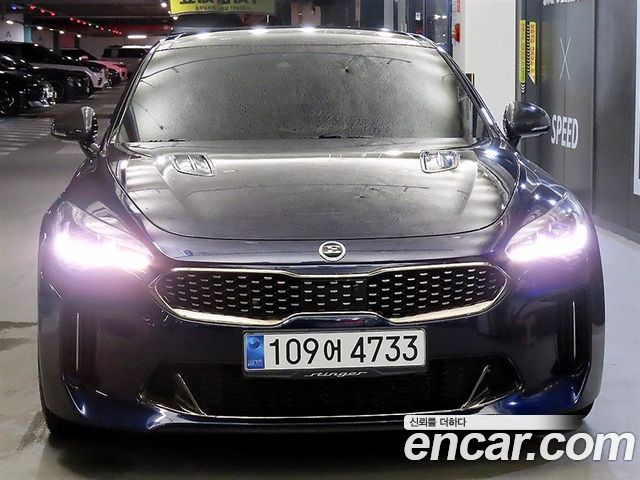 Kia Stinger из Кореи Encar