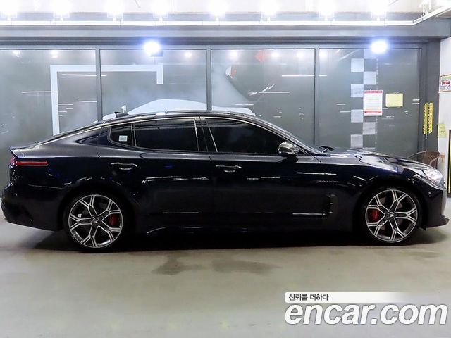 Kia Stinger из Кореи Encar