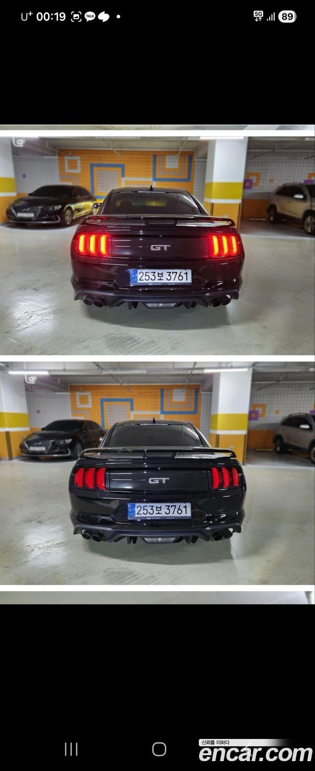 Ford Mustang из Кореи Encar