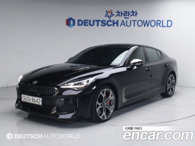 Kia Stinger из Кореи Encar