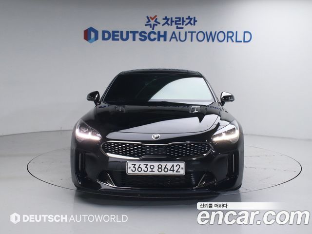 Kia Stinger из Кореи Encar