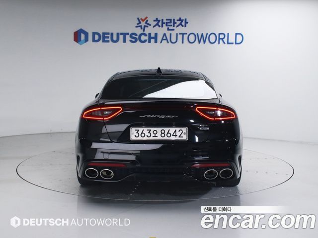 Kia Stinger из Кореи Encar