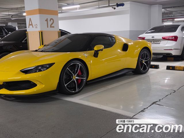 Ferrari 296 из Кореи Encar