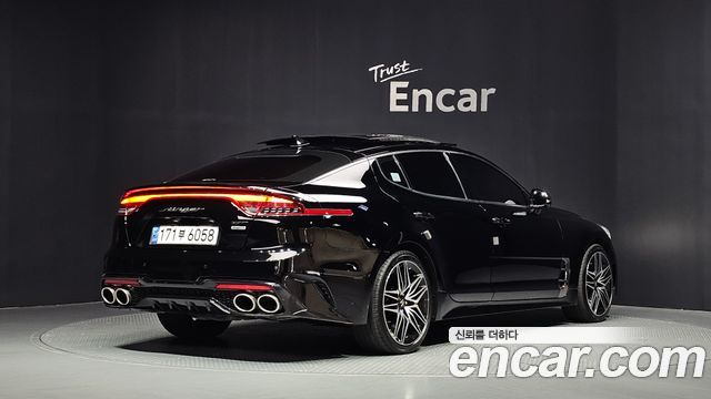 Kia Stinger из Кореи Encar